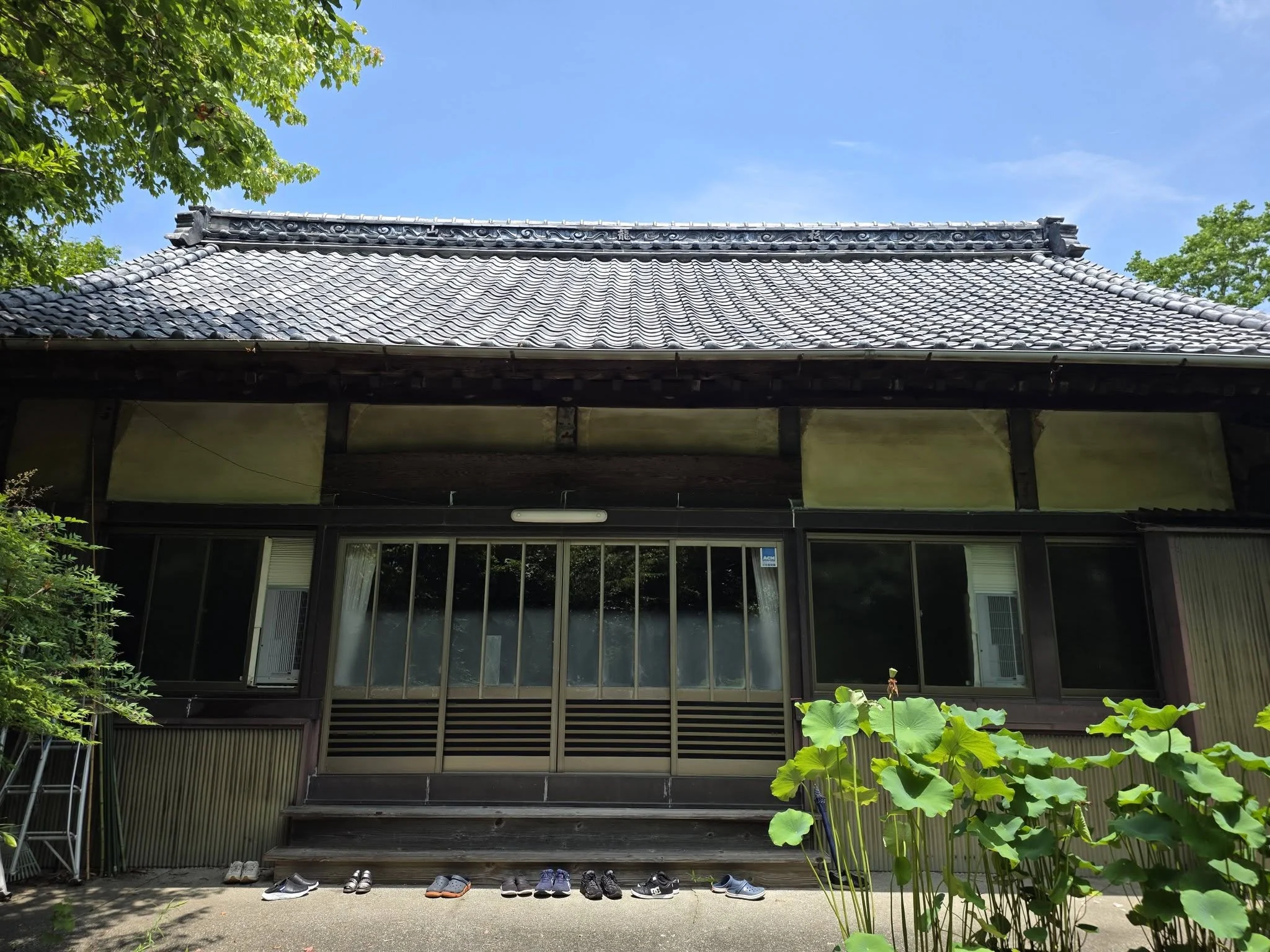 寿正寺の本堂正面