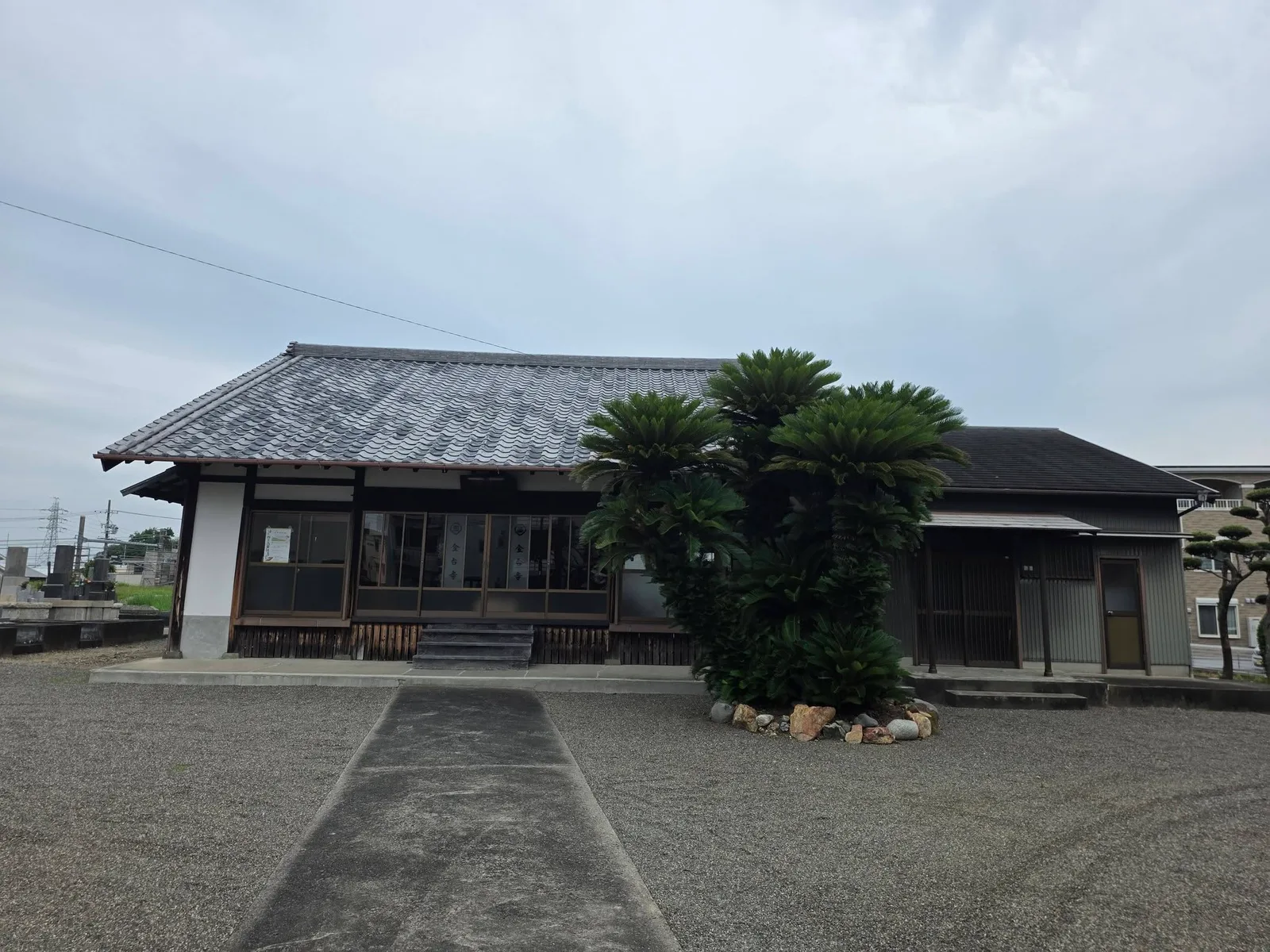 金台寺の本堂正面