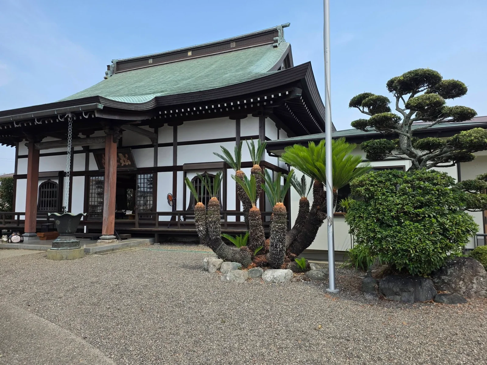 掛塚国清寺の境内景観