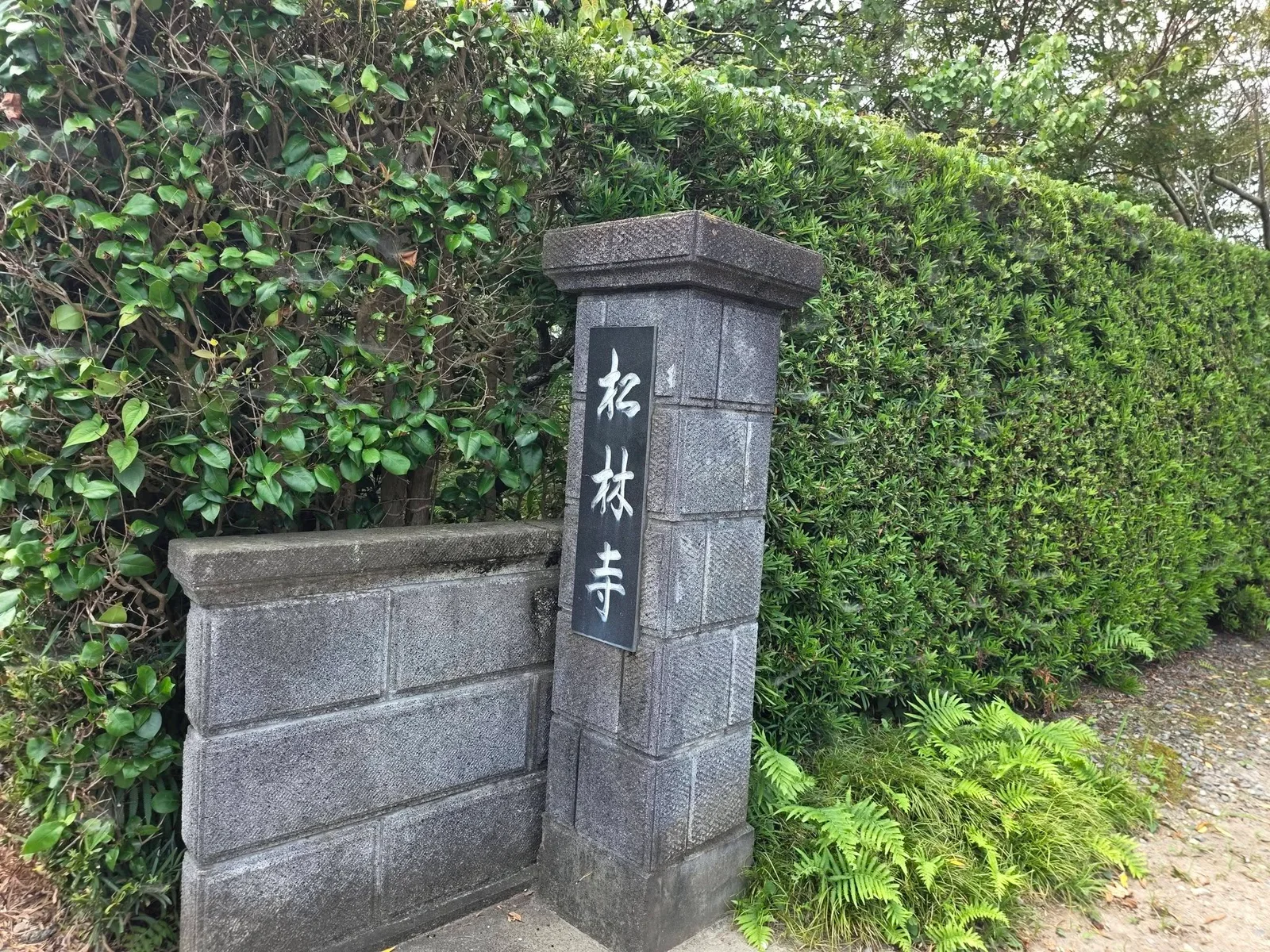松林寺の現地写真 1