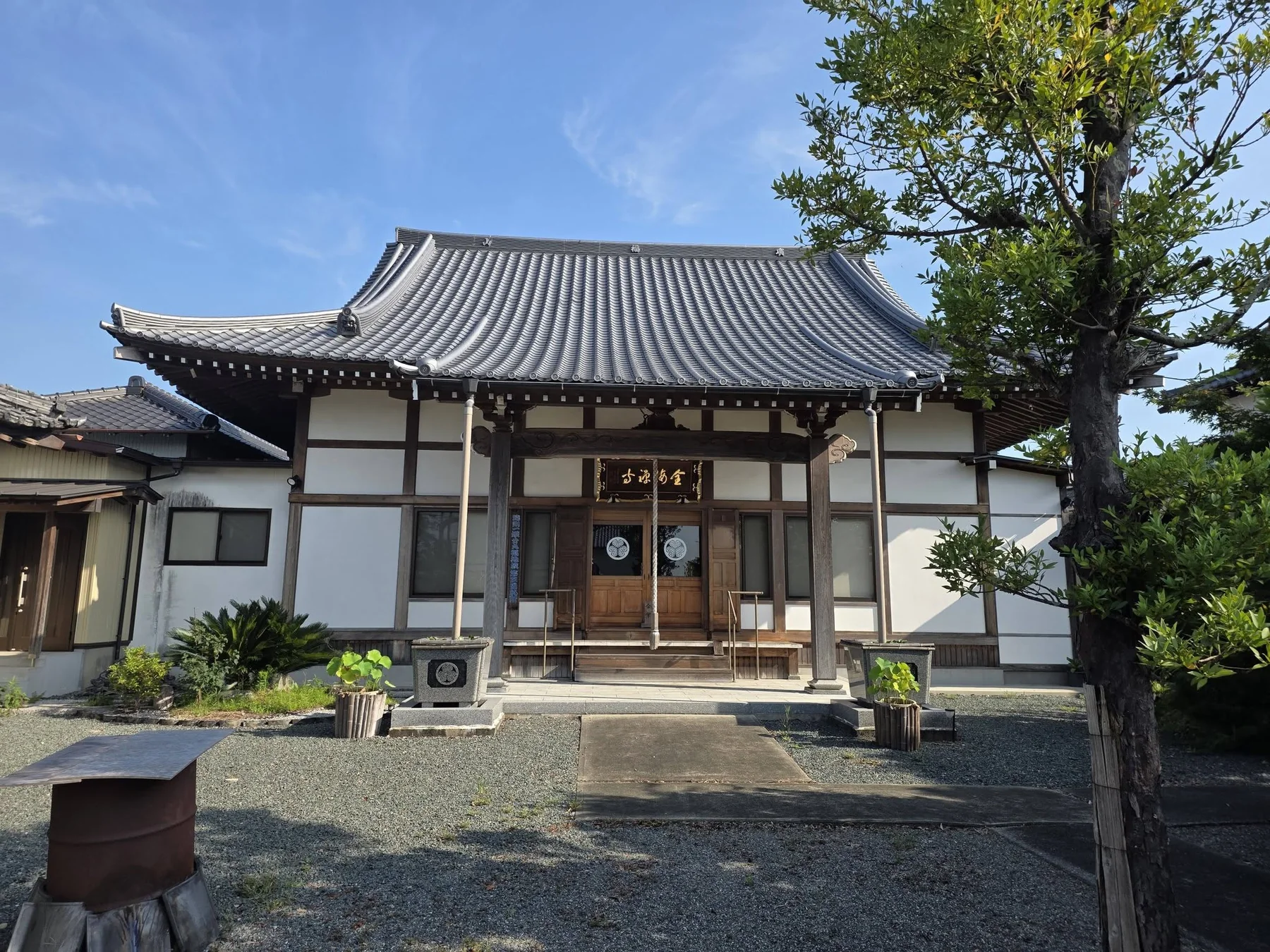 全海寺の本堂正面